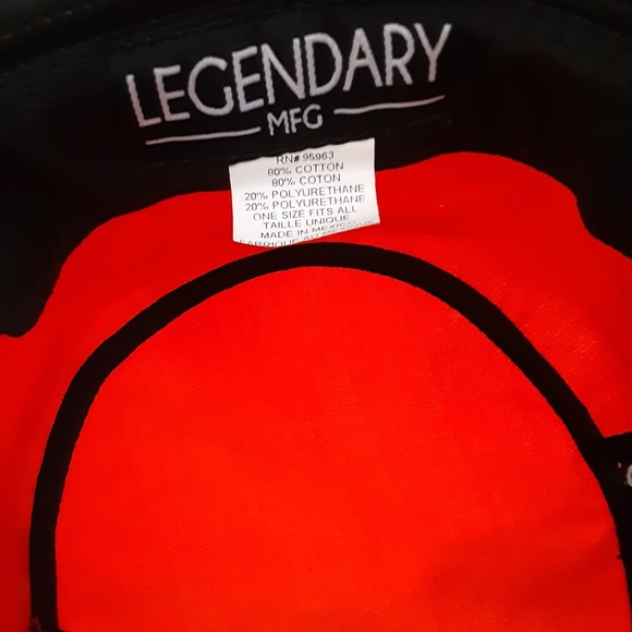 Orange and Black Bucket Hat